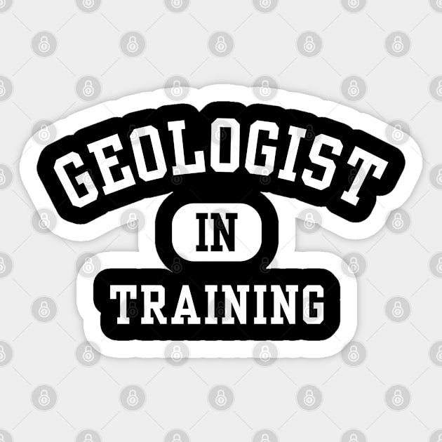 Great Shirt for Students of Geology Sticker by Hayden Mango Collective 